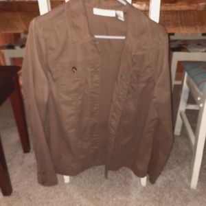 Appleseed's brown utility jacket Size medium